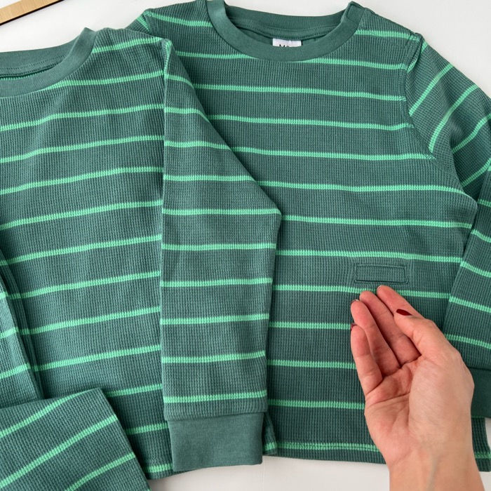 ست بیسکوییتی راه راه ام اند اس