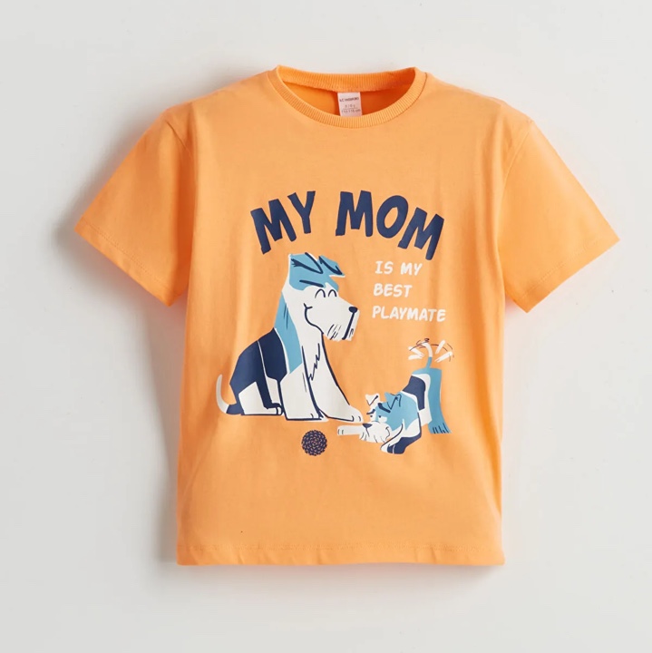 تیشرت my mom السی ترک🧡