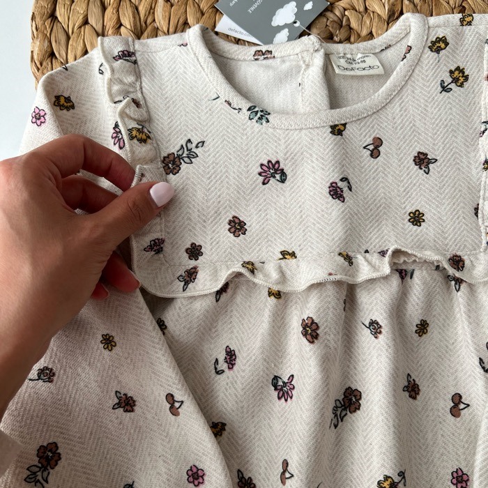 پیراهن بهاری دخترانه دیفکتو ترک🌷🌻🌼