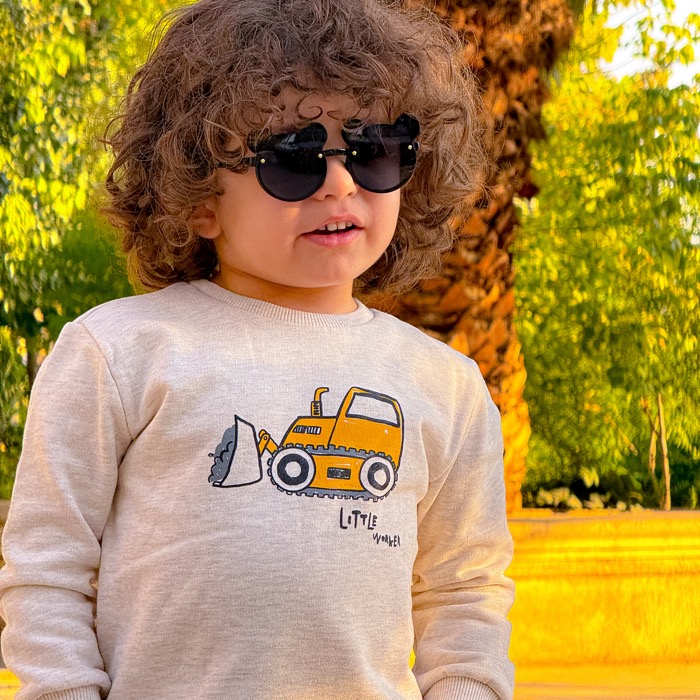 عینک تدی بچگانه بدون فرم 