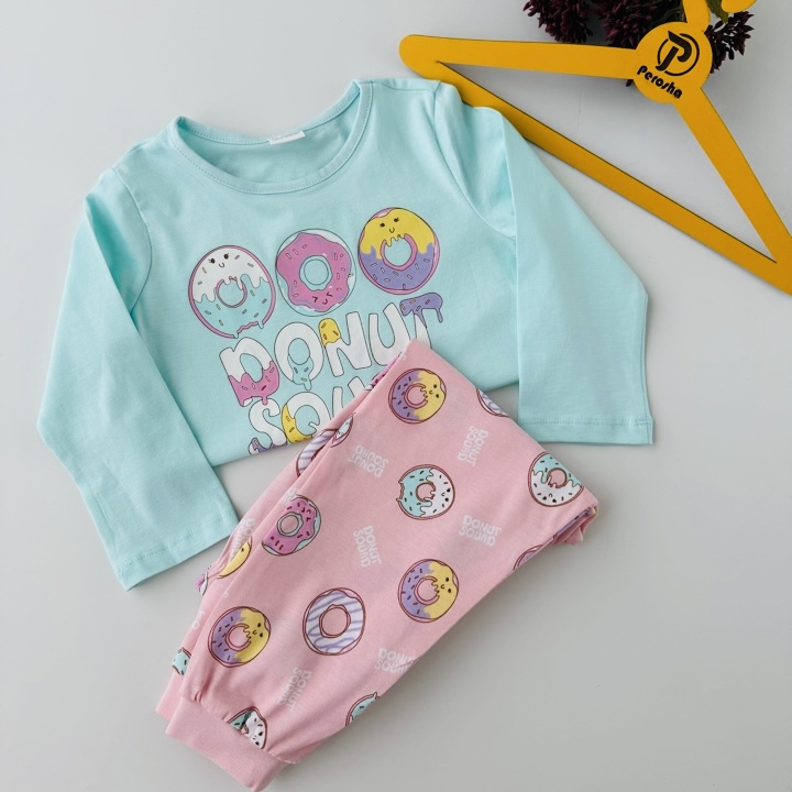 ست نخ پنبه السیوایکیکی مدل دونات