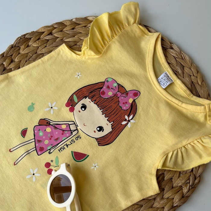 تیشرت طرح دختر کوچولو🌻