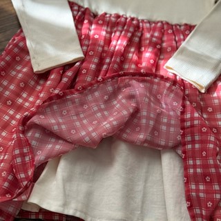 پیراهن دخترانه دامن حریر السی