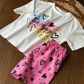 ست تیشرت شلوارک قلب السی ترک💞