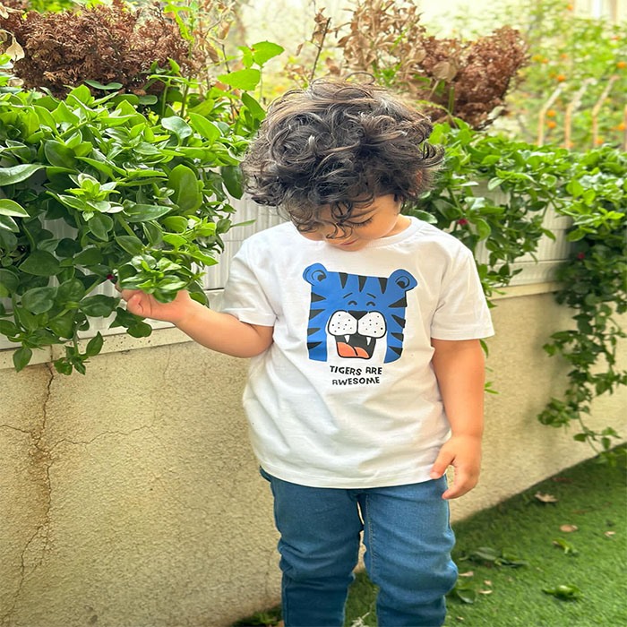 تیشرت طرح ببر ابی السیوایکیکی