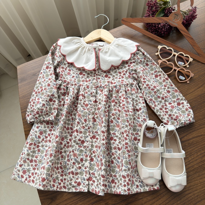 پیراهن یقه دار السی🌸🌺