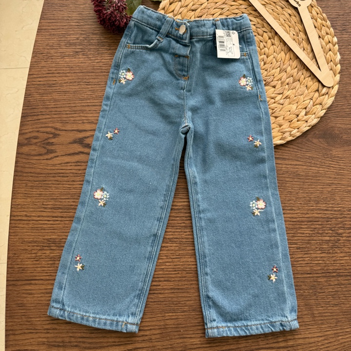 جین دخترانه گل السی ترک