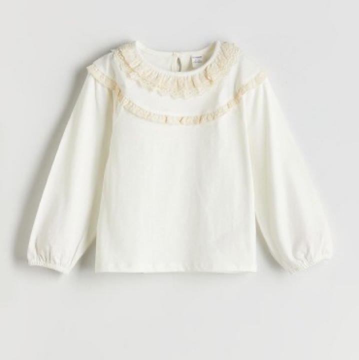 بلوز یقه دانتل السی ترک