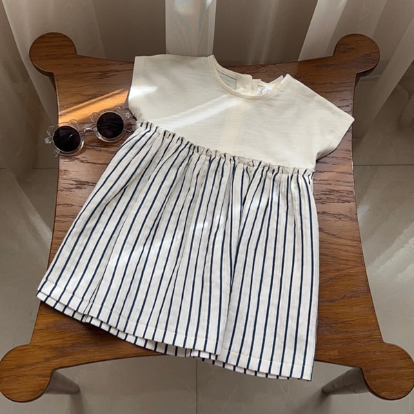 پیراهن موسلین السی(راه راه)