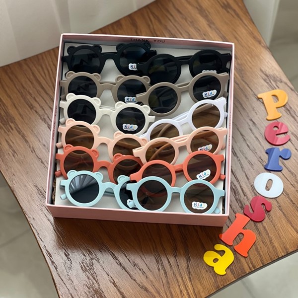 عینک های گرد و تدی