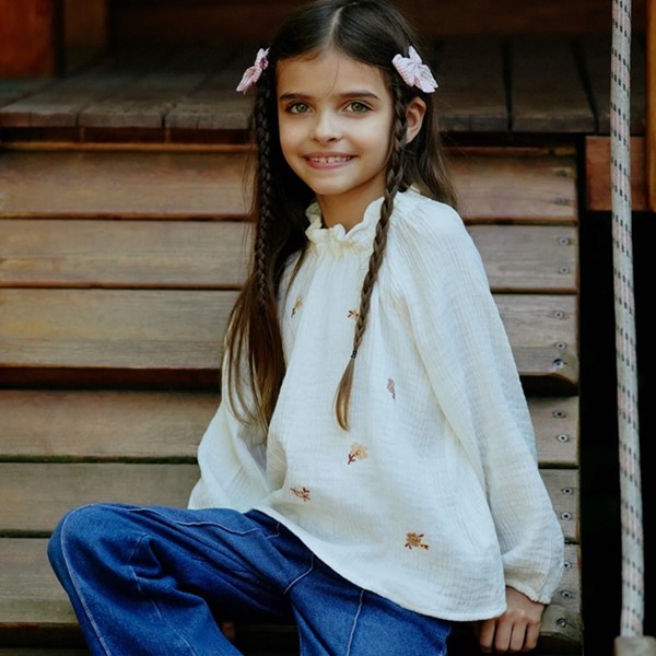 بلوز موسلین گلدار السیوایکیکی