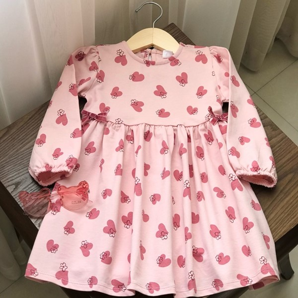 پیراهن پاییزه قلب السی💗💝