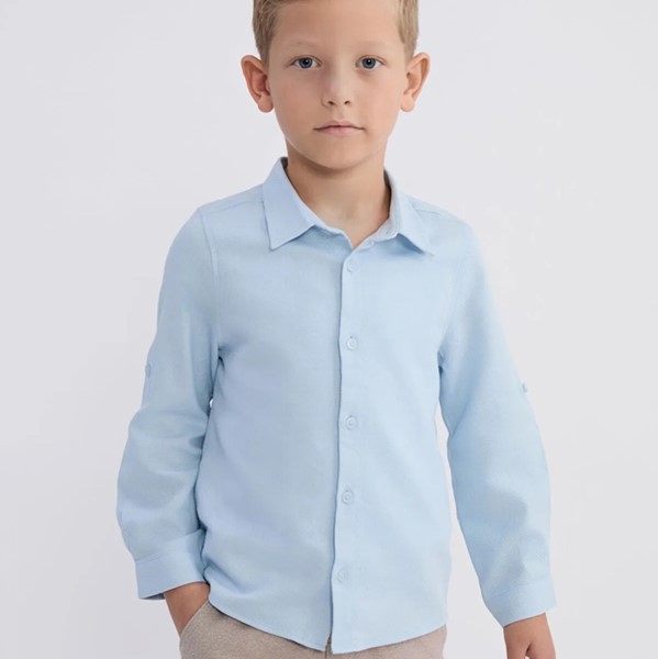 شومیز ابی روشن السی ترک