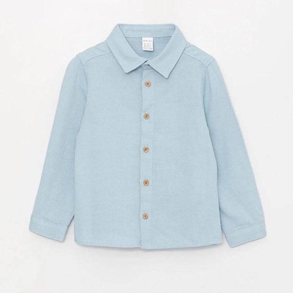 پیراهن ابی پررنگ السی