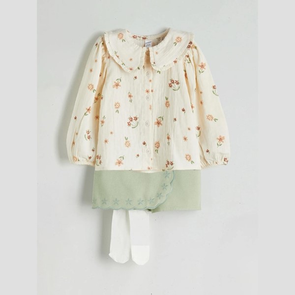 ست سه تیکه بهاری دخترانه السی ترک