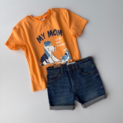 تیشرت my mom السی ترک🧡