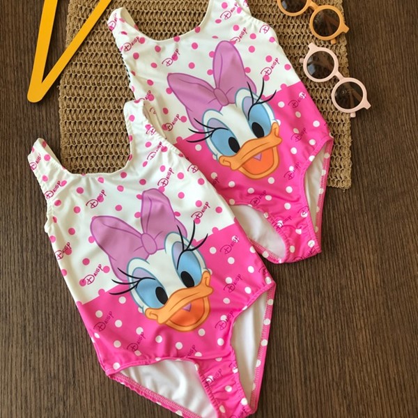 مایو دخترانه اردک دیزنی