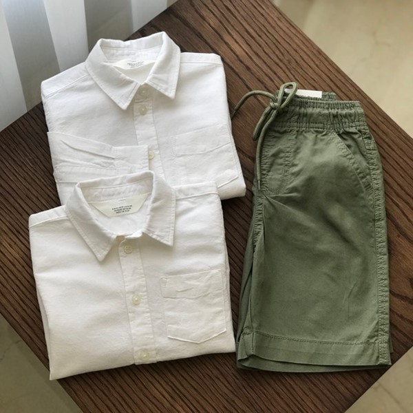 شومیز سفید پسرانه