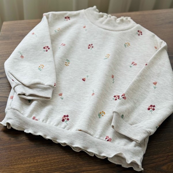 بلوز دخترانه داخل کرک گل السی