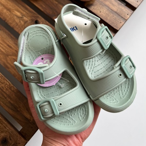 صندل سگک دار سبز السی