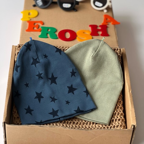 پک کلاه ستاره و سبز کبریتی السی