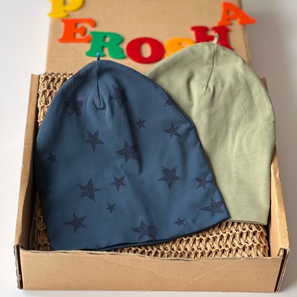 پک‌کلاه سبز و ستاره نخ دولایه السی