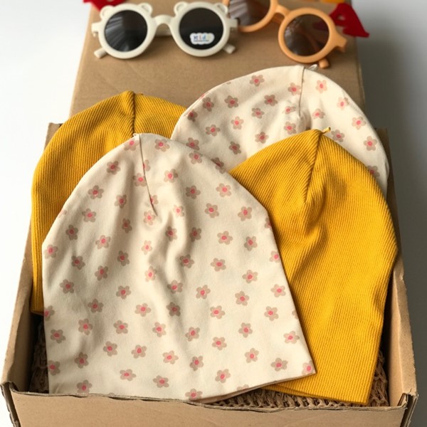 کلاه السی طرح گل