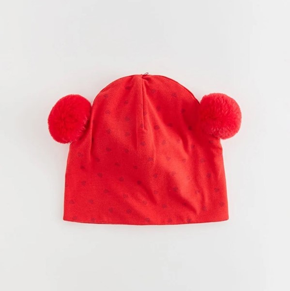 کلاه پوم پوم قلبی♥️♥️