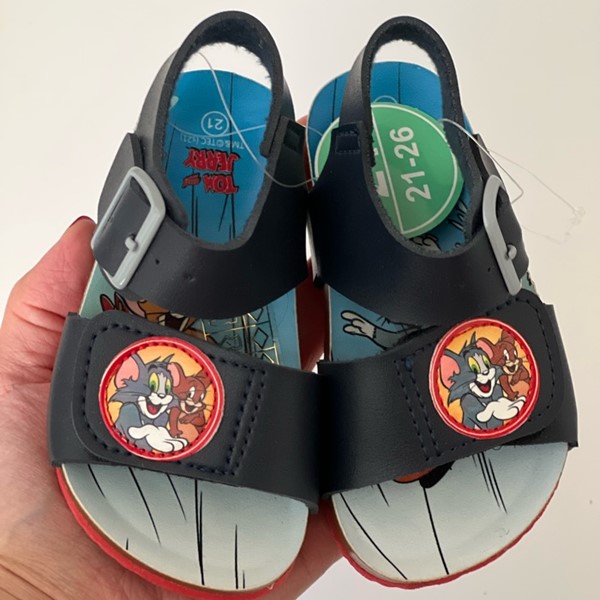 صندل تام و جری سورمه ای السی