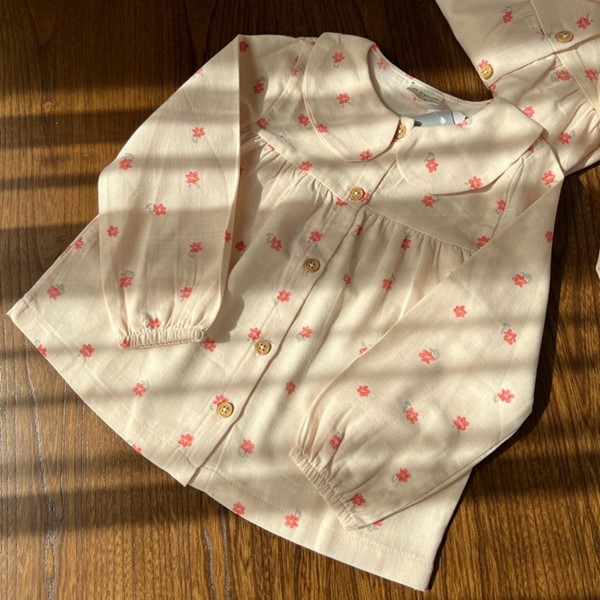 شومیز دخترانه گلریز دیفکتو