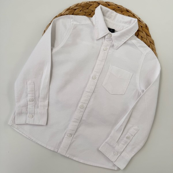 شومیز سفید پسرانه