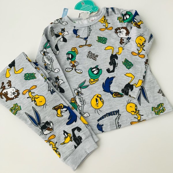 ست نخ پنبه طوسی السی