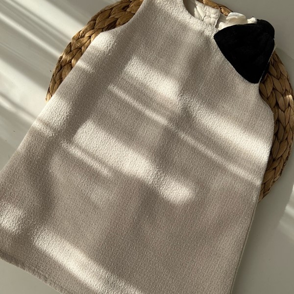 پیراهن پاپیون مشکی السی