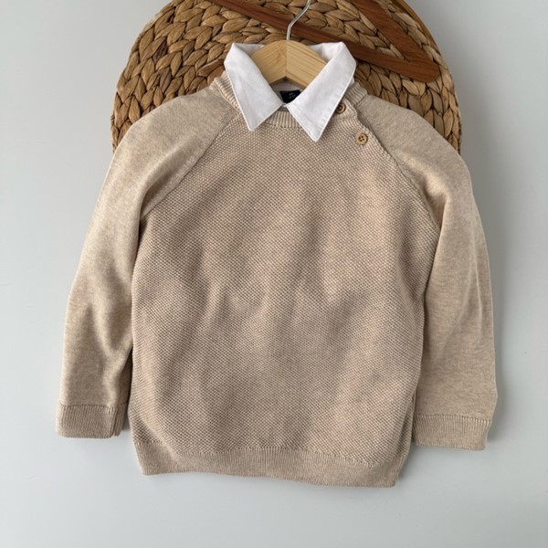 بافت یقه دکمه السی ترکیه