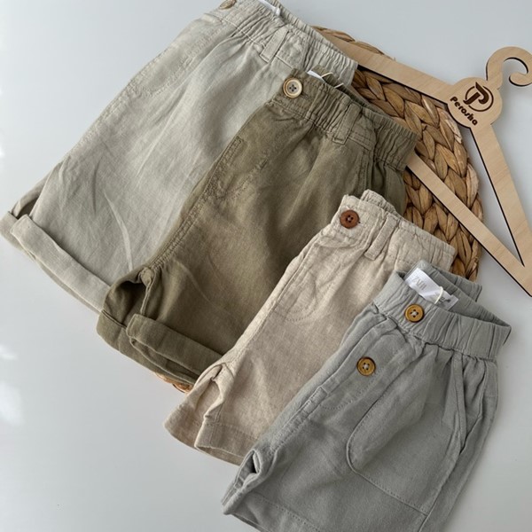 شلوارک لینن زارا